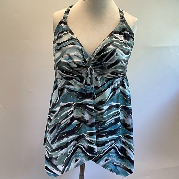 Brand New “Swimwear For All” Top and Bottom Tankini Swimsuit Set - Picture 1 of 15